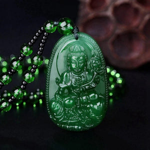 Collier Bouddha Jade