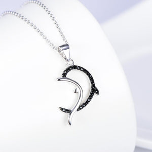 Collier Dauphin Argent