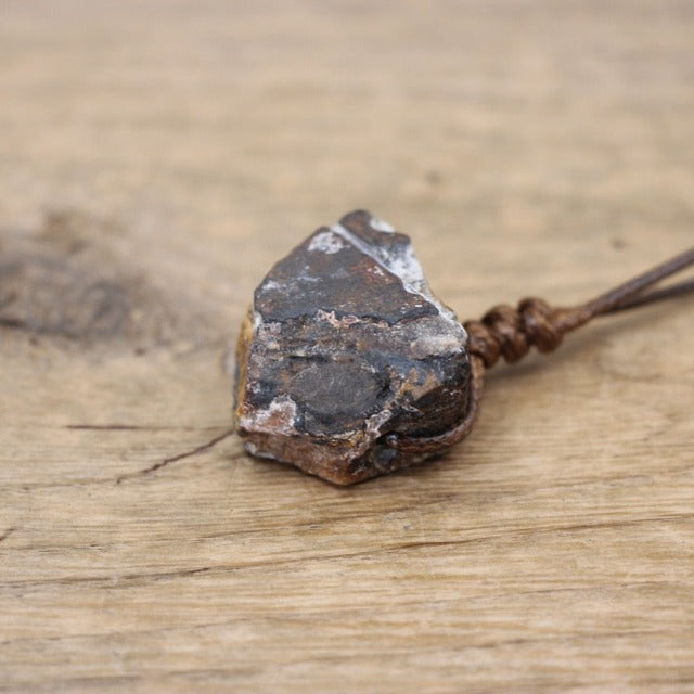 Natural Stone Reiki Healing Necklace 