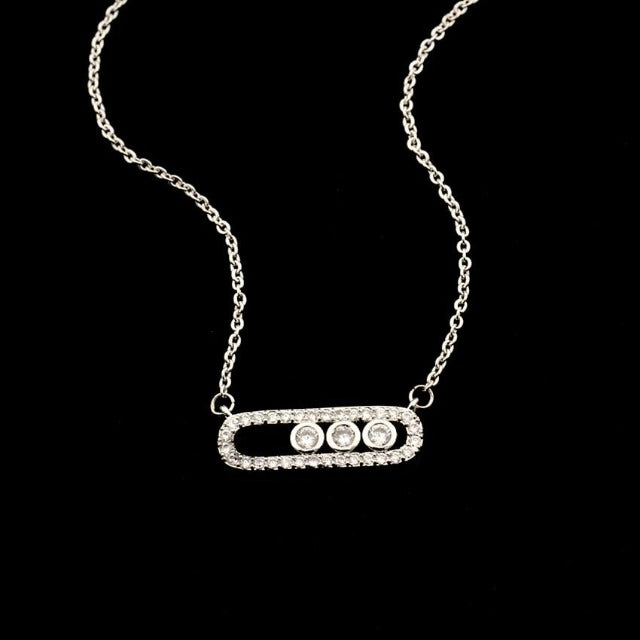 Collier de l'Infini Oriental argent