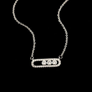 Collier de l'Infini Oriental argent