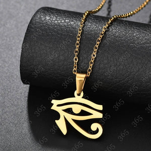 Collier Egypte Oeil Oudjat Horus or