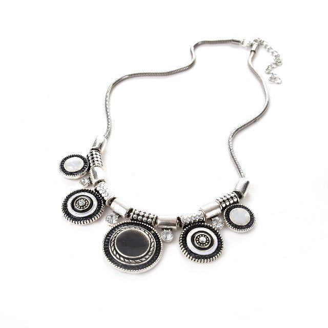 Collier Ethnique Femme noir