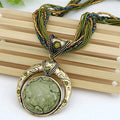 Collana Etnica Verde