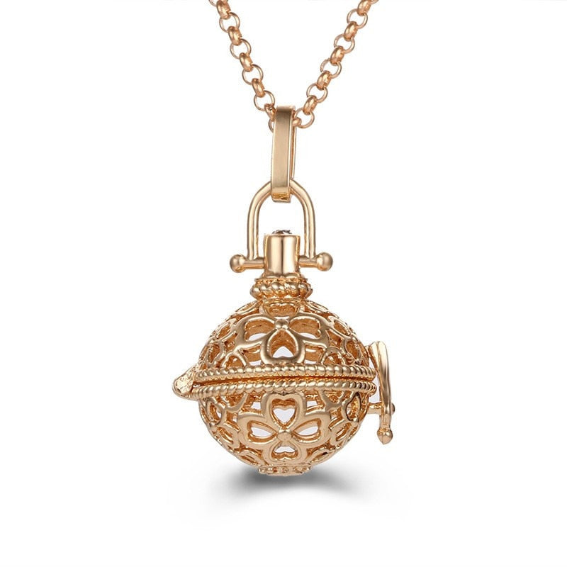 CELESTIA Bola Grossesse Collier Pendentif Goutte D'Eau - Cadeau Future Maman