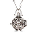 Collier Femme Enceinte Bola de Grossesse avec Pendentif  Creux