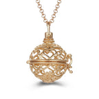 Collier Femme Enceinte Bola de Grossesse avec Pendentif  Creux