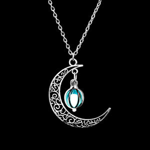 Collier Lune Lumineux