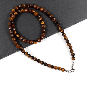 Collier Oeil de Tigre Homme