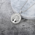 Collier Pendentif Arbre de Vie Femme argent