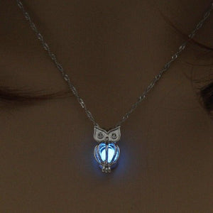 Collier Pendentif Lotus bleu ciel