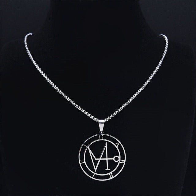 Collier Pendentif Sceau de L'Archange Gabriel