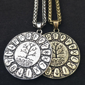 Collier Pendentif Yggdrasil 