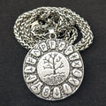 Collier Pendentif Yggdrasil  argenté