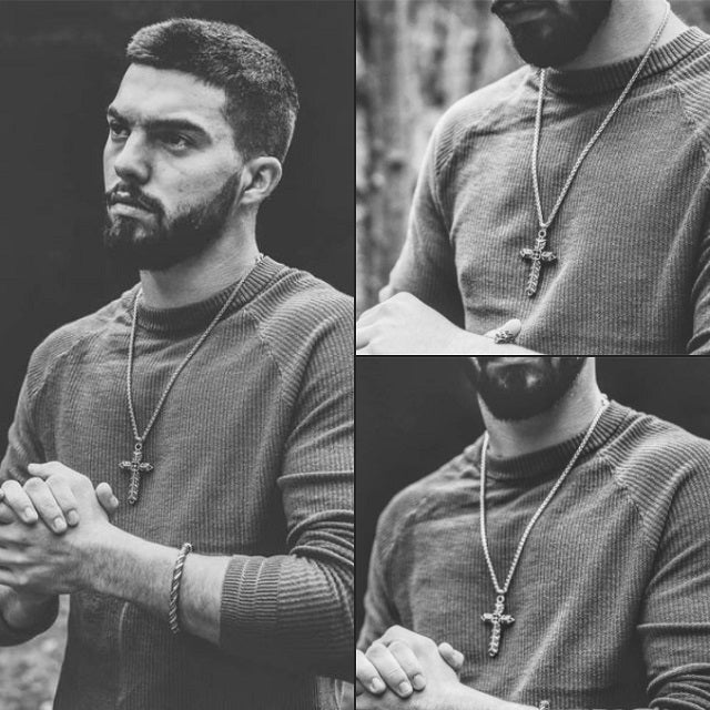 Collier Homme Croix Collier Amulette-collier Viking Double Face Croix D'athu00e9lstan Collier Croix Homme Collier Homme Croix Collier Amulette-collier Viking Double Face Croix D'athu00e9lstan Collier Croix Homme