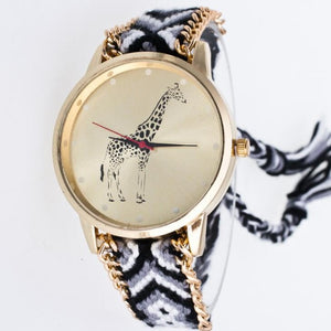 Montre Girafe noir