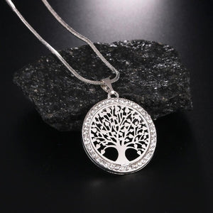 Pendentif Arbre de Vie Or argenté