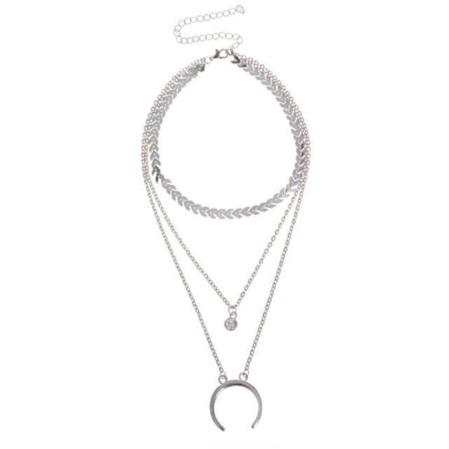 Ciondolo Bohemien Chic argento