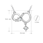 Pendentif Infini Argent