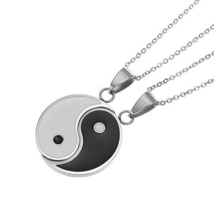 Pendentif Yin Yang Séparable argent