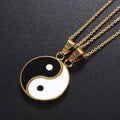 Pendentif Yin Yang Séparable or