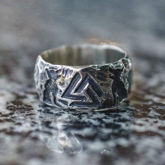 Bague Viking Valknut Artistika