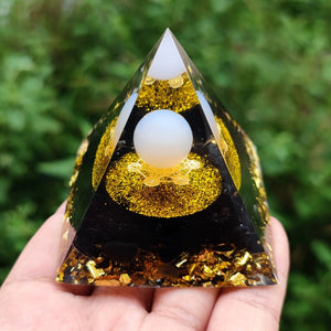 Pyramide Orgonite Protection & Méditation