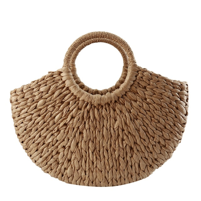 Sac Cabas en Rotin