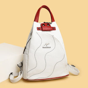 Sac En Cuir Bandoulière Femme Blanc