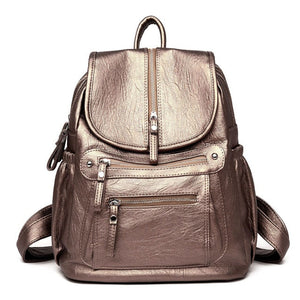 Sac Poche En Cuir Femme Cuivre